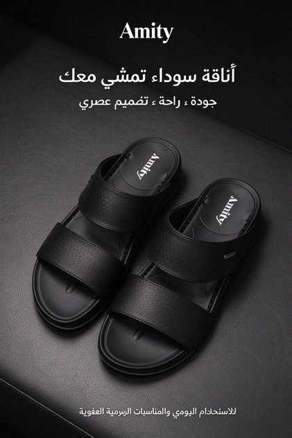 Comfortable Men Leather Slides Thick Cushion Sole Non Slip Casual Sandals For Adult Male Daily Walking