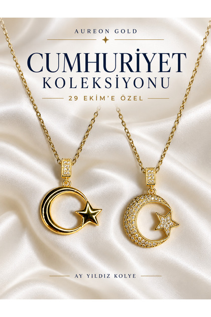 October 29 Republic Collection – Moon Star Necklace