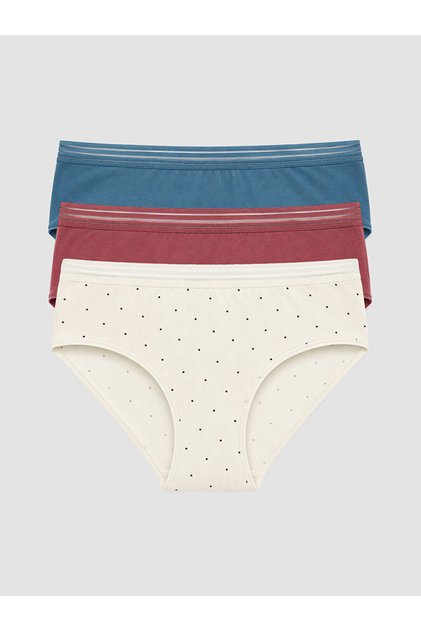 Esvab • Modern & Distinctive Polka Dot Bikini Panties 3-Pack