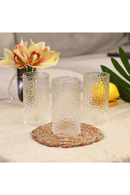 Set of Glasses of Glass 3 Pcs 250 ml