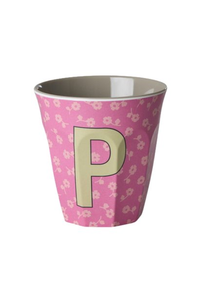 Melamin Çiçek Bardak - Pembe P
