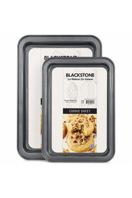 Non Stick Cookie Sheet Baking Pan Tray, Rectangle BSC0701+BSC0702, Set Of 2