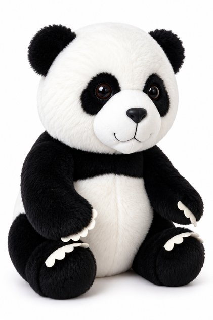 50 cm Plush Panda Toy – Sitting Cute Panda, Large Size Gift Plush Animal