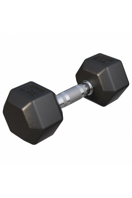 Halter hexagonal cu cauciuc 2 - 50 kg 8 kg