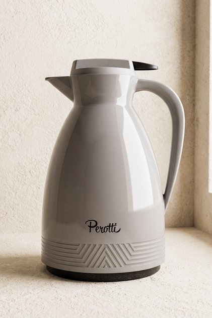 Modeno Glass Thermos 1.0 L Latte
