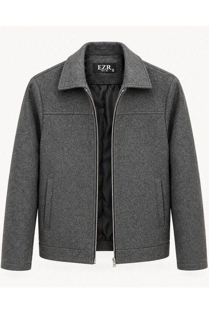 Claassics Men Men's Oversize Short Cashmere Coat Jacket - 7794