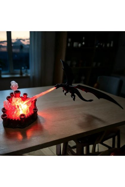 Dragon (Ejderha) Gece & Masa Lambası