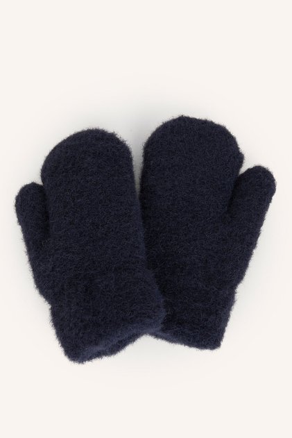 Gloves with Artificial Wool Inside for Baby Boy F0028A526Wn