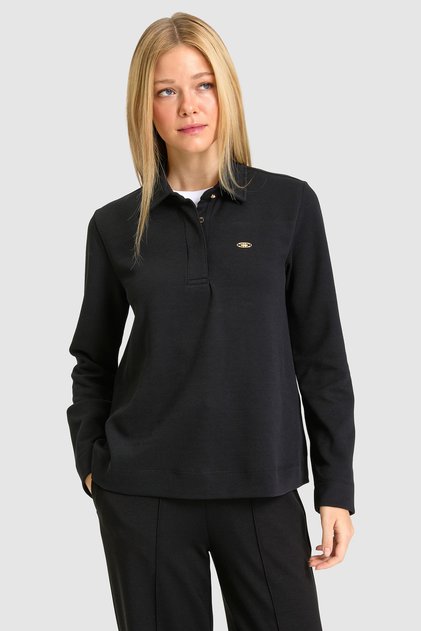 Kadın Siyah Sweatshirt 50326717-VR046