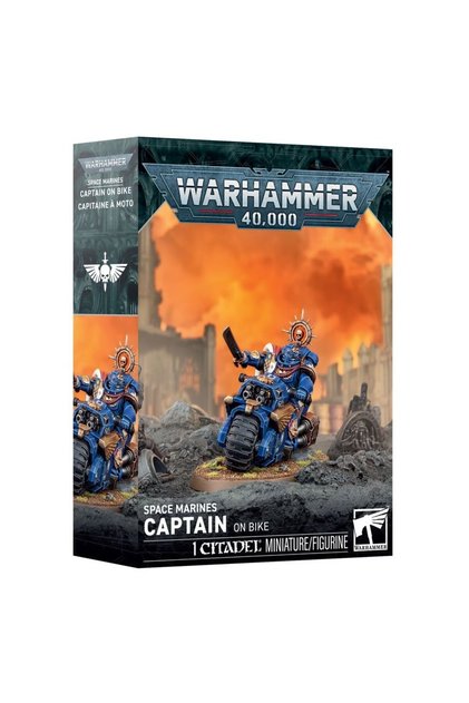Warhammer 40,000: Καπετάνιος των Διαστημικών Μαρινών σε Μοτοσικλέτα