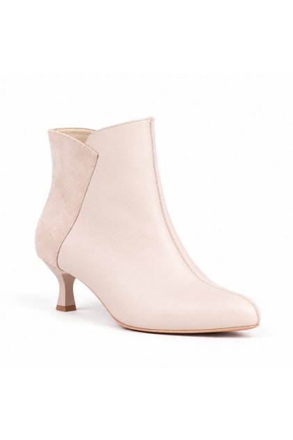 Adria Pointed Toe Short Heeled Women's Boots