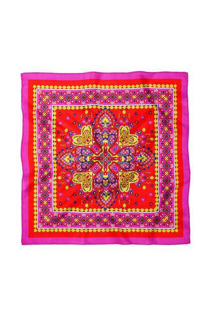 Ethnic Patterned Scarf / Bandana 70X70Cm