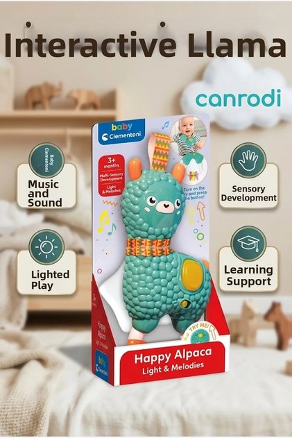 17505 Baby - Interactive Lama Toy