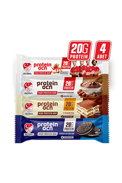 Protein Bar - Karma Kutu - 50g X 4 Adet