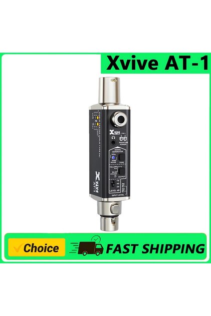 AT-1 Xvive AT-1 Portable Audio Tester,Signal Generator, XLR Cable Tester, Phantom Power Checker, Inp