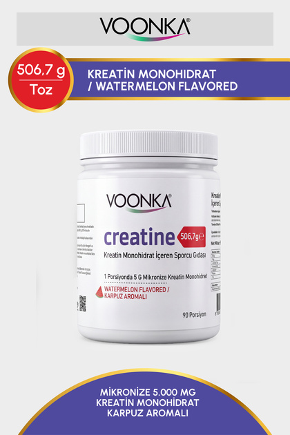 Creatine Monohydrate Watermelon Flavored Powder 507 Gr