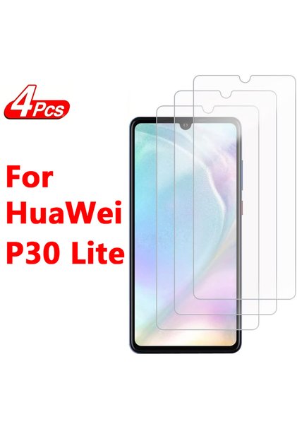 Huawei P30 lite For Huawei P30 Lite 3-PACK Designed For Huawei (P30 Lite) Tempered Glass Screen Prot