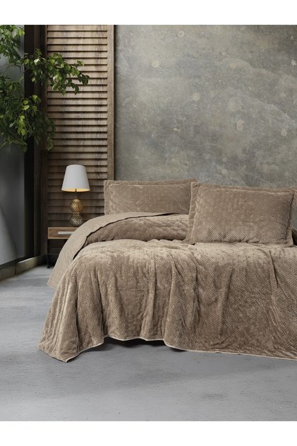 Softnest Double Bedspread Boleta Beige