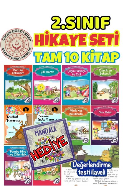 A Set of Mixed Story Books That Will Make You Love Reading for 2Nd Graders.