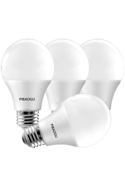 3W أبيض دافئ 4PCS E27 قاعدة لمبات LED AC220V 3W 6W 9W 12W 15W 18W 20W لمبة موفرة للطاقة SM