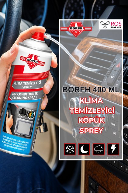 KLİMA TEMİZLEYİCİ HORTUMLU KÖPÜK SPREY 400 ML