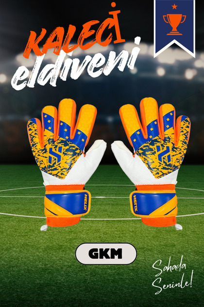 Gkm Professional Goalkeeper Gloves – Football Goalkeeper Gloves, Strong Grip
