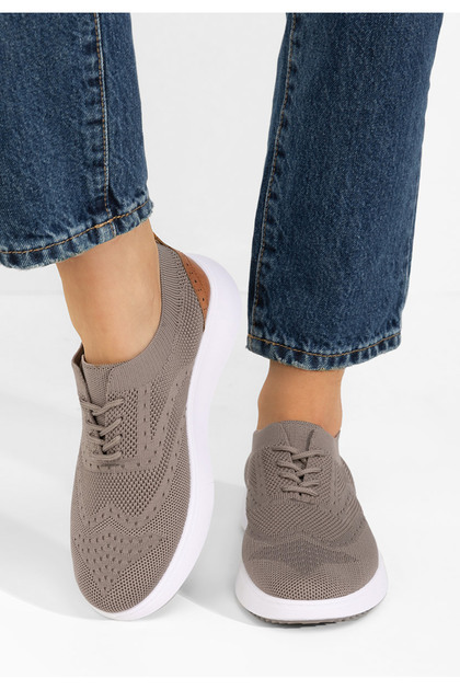 Pantofi casual dama Sorisa kaki