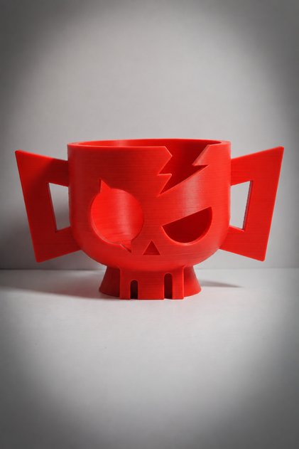 Brawl Stars - Mega Kızıl Kupa Sandık 3D Baskı Figür