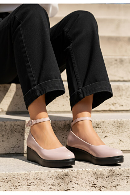 Pantofi casual cu platformă Evelyne V2 roz