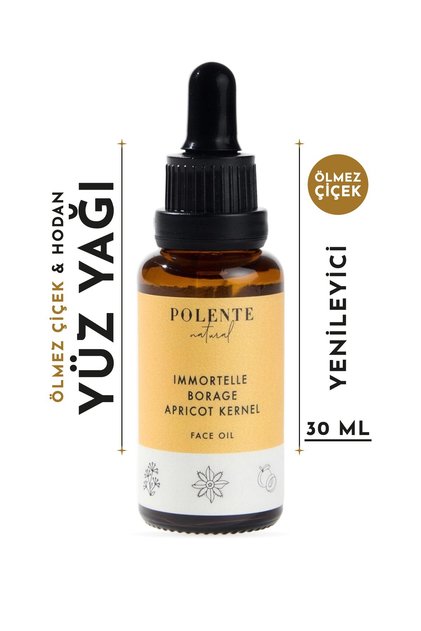 Ölmez Çiçek & Hodan Kırışıklık Karşıtı Yüz Yağı (30 ml)