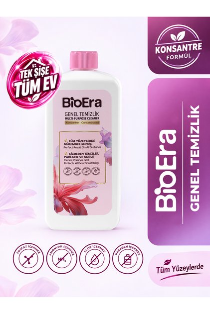 Genel Temizlik Amaçlı Yüzey Temizleyici Çizmeden Temizler, Parlatır, Korur 750ml
