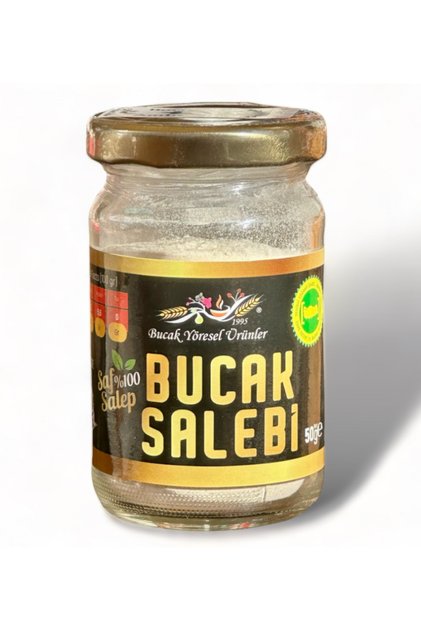 Bucak Salebi 50 G / %100 Doğal Salep, Saf Bucak Sahlebi Sıcak Salep/dondurma Salebi