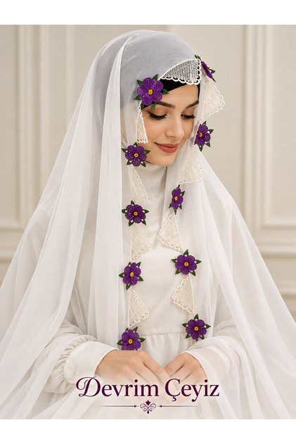 Needlework Prayer Hijab