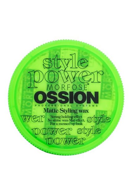 Ossion Matte Styling Wax – вакса за коса за матов завършек, 100 мл