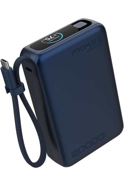 20000mAh Volta-45 Power Bank with 45W Fast Charging (Navy)
