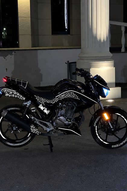 Mondial Drift-L için Komple Reflektörlü VL Detaylı Sticker Seti (Sağ ve Sol )