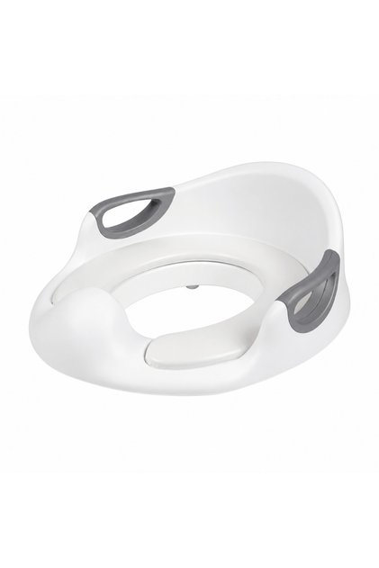 Детски редуктор за тоалетна Nubi - мека PVC седалка, странични дръжки и регулируемо закрепване