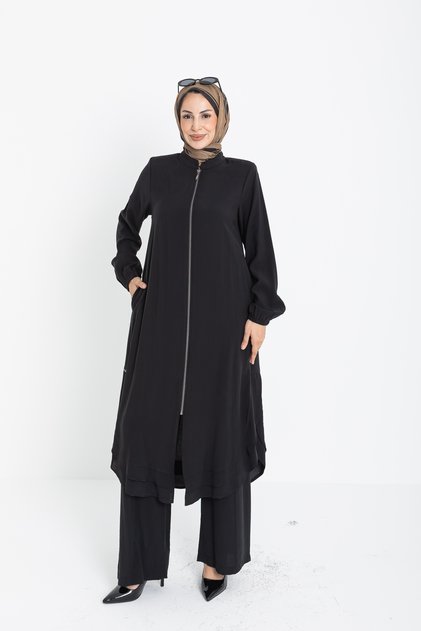 İnara Yazlik Cupra Set Black - 9095