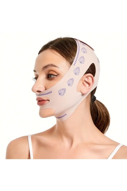 Face Corset Chin Double Chin Reducer Chin Neck Band Face Liposuction Breathable Face Lifting Belt