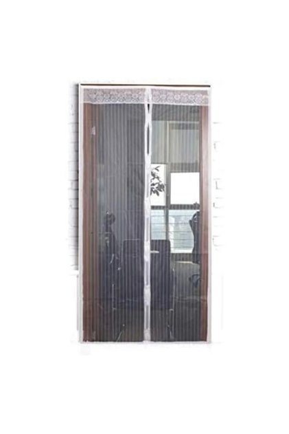 Σίτα πόρτας λευκή 110x220 εκ. KMT Style