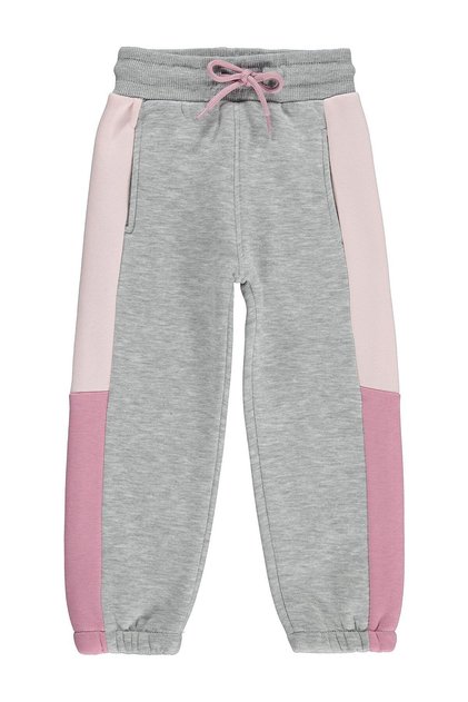 Civil Girls' Side-Piece Sweatpants |   3 Ropes |   School Nursery and Daily Use - Gray