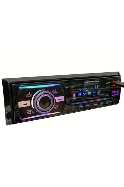 Ηχοσύστημα αυτοκινήτου 12V με FM ράδιο, Bluetooth και USB 792 σε μαύρο χρώμα