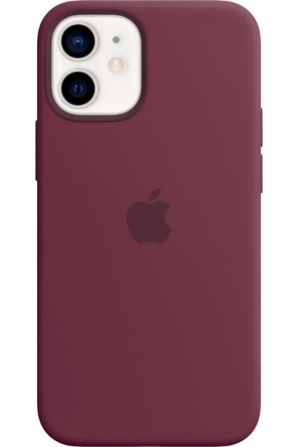 Θήκη Σιλικόνης Magsafe για iPhone 12 Mini Plum - (MHKQ3ZE/A)