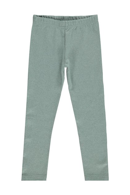 Girl's Plain Tights | Ribana | School Nursery and Daily Use - Green