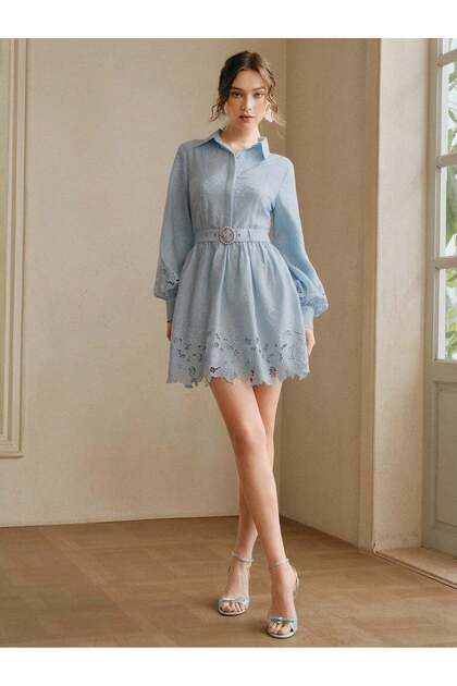 Rochie mini, albastru