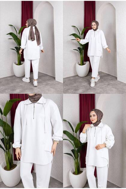 Premium OYSHO Kumaş Pantolonlu Rahat Ve Şık İkili Takım