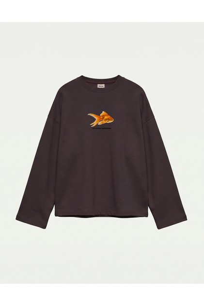 Oversize 100% Cotton 3-Thread Sweatshirt - of Course I Remember