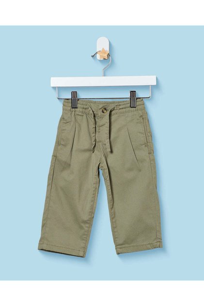 Infant Boys Olive Baggy Trousers