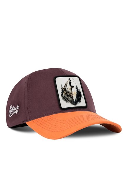 Kurt Logo Six Tile-Brown Baseball Cap