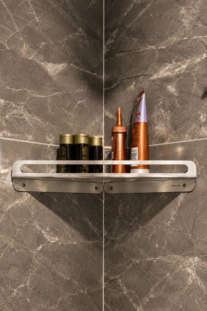 Duru | Köşe Banyo Rafı